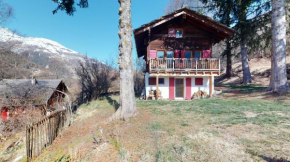 Idyllic chalet in Evolène, with view on the Dent Blanche and the mountains Evolène